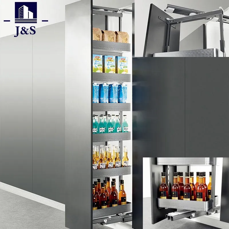 Er Soft Close Revolving Tall Unit Pull-Out Pantry Organizer et ideelt alternativ for kjøkkenoppbevaring?