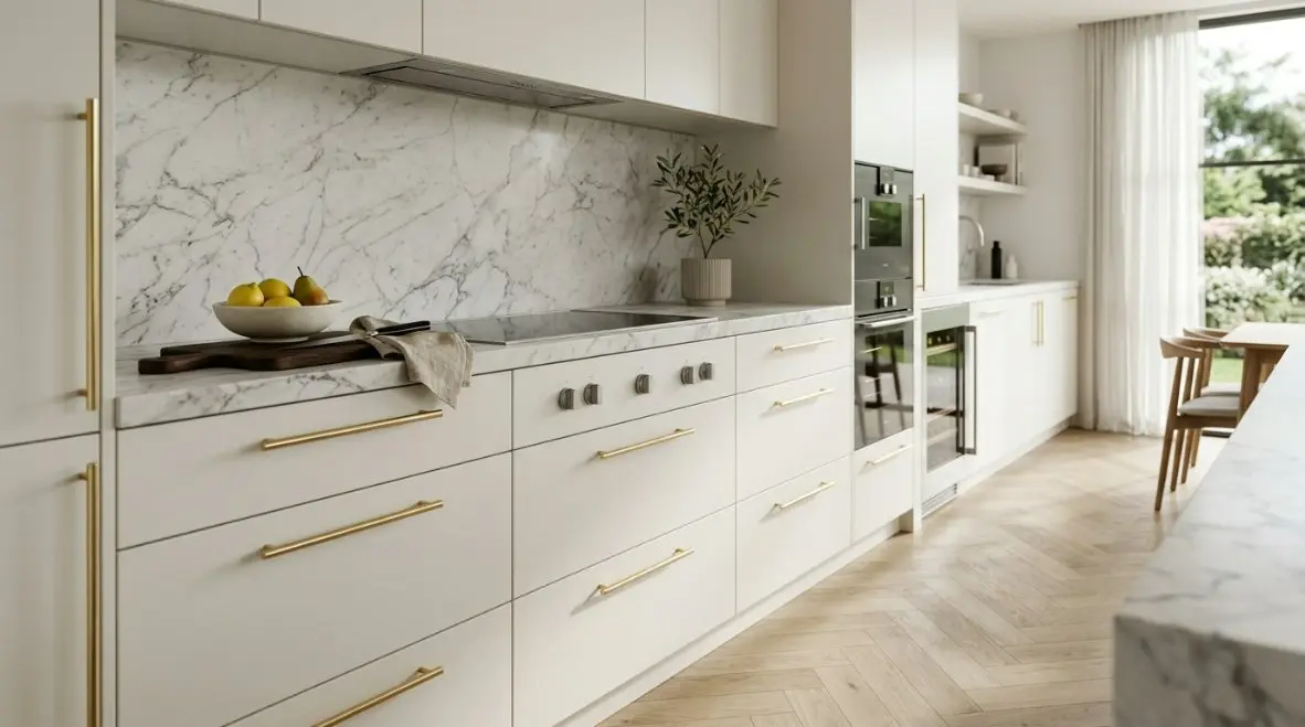2026 Guide til Premium Gold Cabinet Handles: Zero-Emission PVD og Smart AI-integrasjon i Kina
